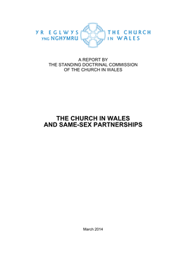 The Church in Wales and Same-Sex Partnerships (PDF)