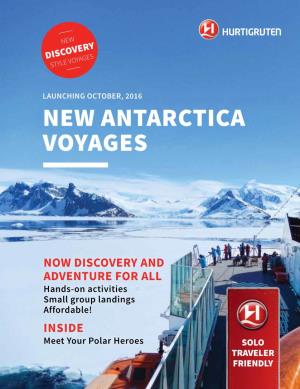 New Antarctica Voyages