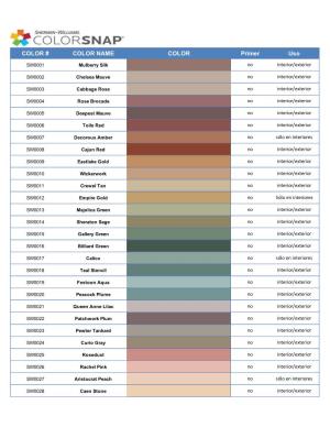 SW-Colorsnap-Color Y Primers