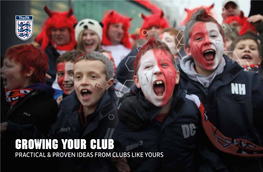 Growing Your Club Practical & Proven Ideas from Clubs Like Yours Page 1 Foreword
