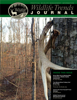 Wildlife Trends Journal Magazine
