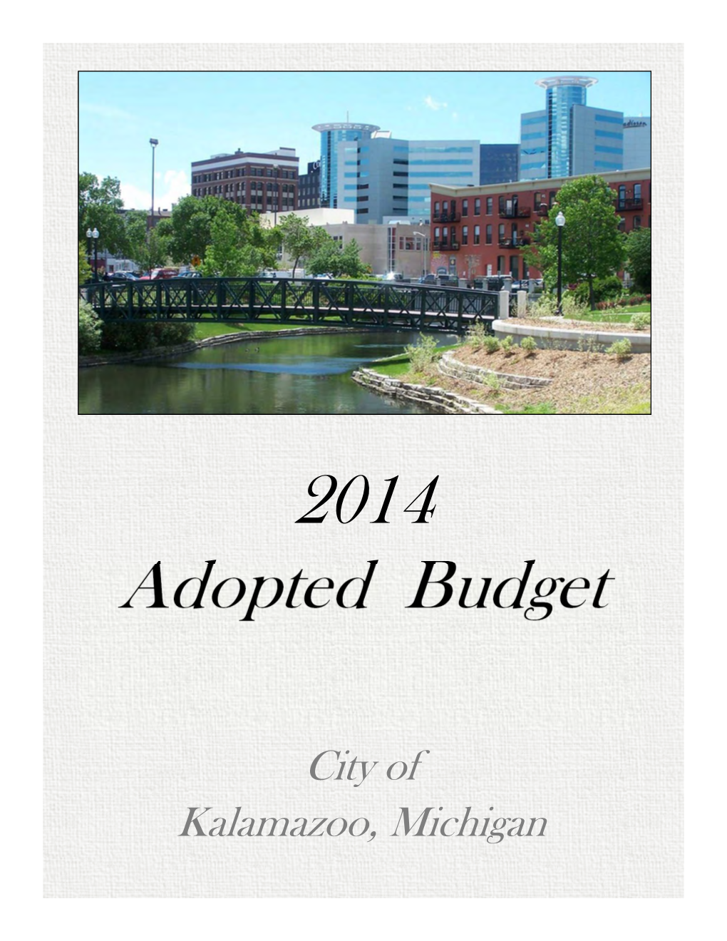 2014 Adopted Budget