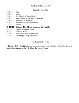 The Bible Vs. Joseph Smith-2