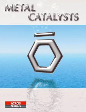 Catalysts for Organic Chemistry Brochure