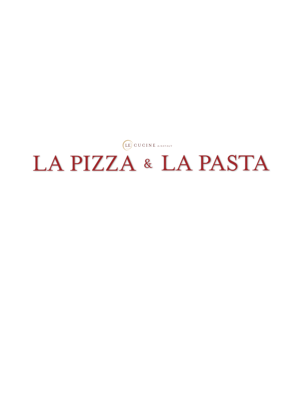 La Pizza & La Pasta