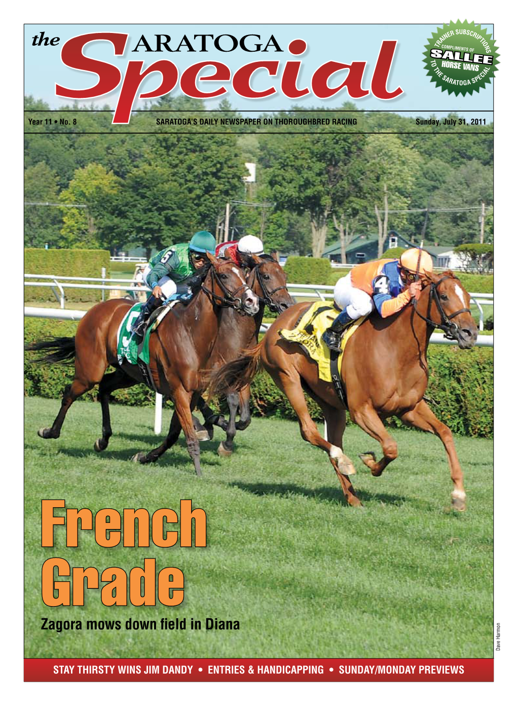 Aratoga Saratoga ’S Dail Y Newspaper Onthoroughbdracing