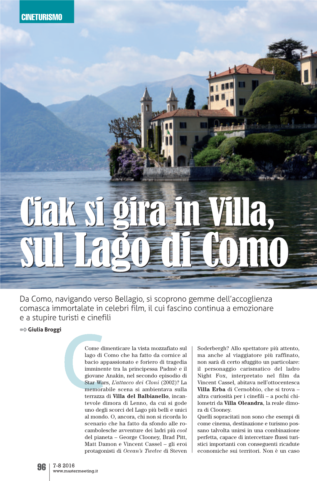 Ciak Si Gira in Villa