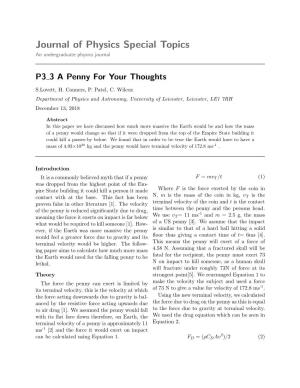 P3 3 a Penny for Your Thoughts
