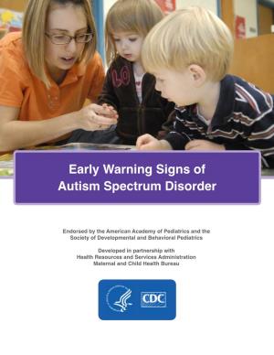 Early Warning Signs of Autism Spectrum Disorder