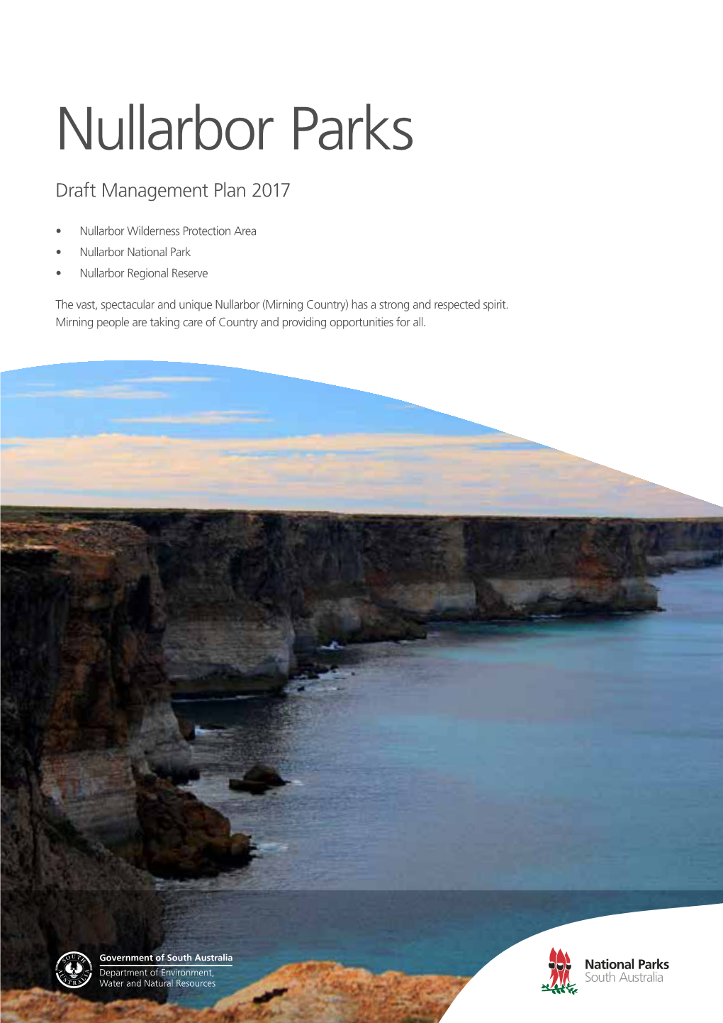 94800 NP Nullarbor Parks Draft Management Plan FIN