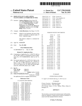 (10) Patent No.: US 7759518 B2