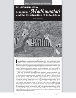 Manjhan's Madhumalati and the Construction of Indo–Islam