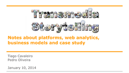 Notes About Platforms, Web Analytics, Business Models and Case Study