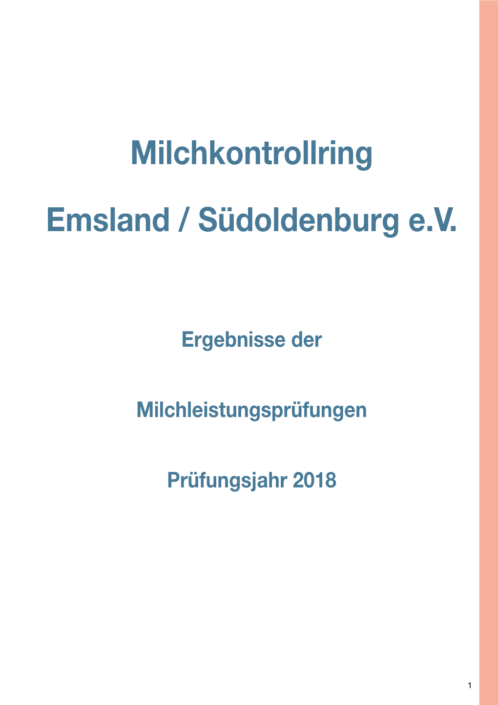 Milchkontrollring Emsland / Südoldenburg E.V