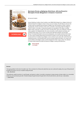 PDF # Recipes from a Belgian Kitchen