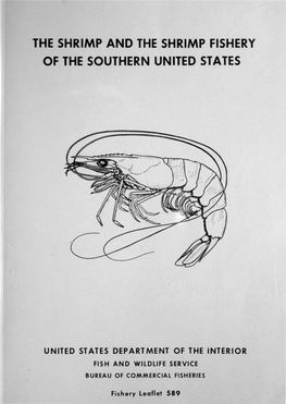The Shrimp and the Shrimp Fishery of the Southern United States