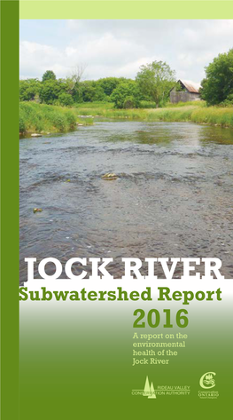 The Jock River Subwatershed