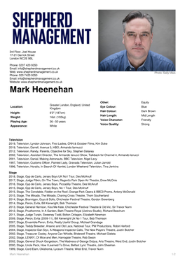 Mark Heenehan