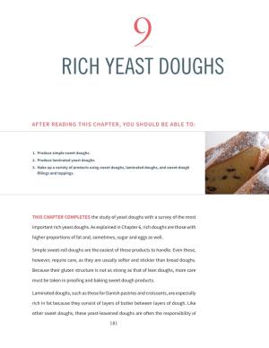 Rich Yeast Doughs