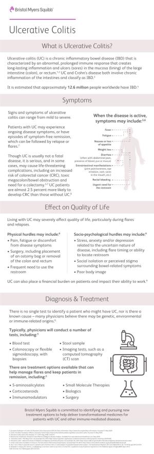 Ulcerative Colitis Fact Sheet