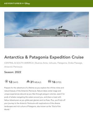 Antarctica & Patagonia Expedition Cruise