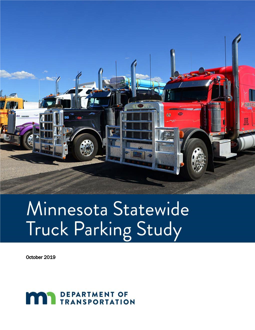 Minnesota Statewide Truck Parking Study 2019