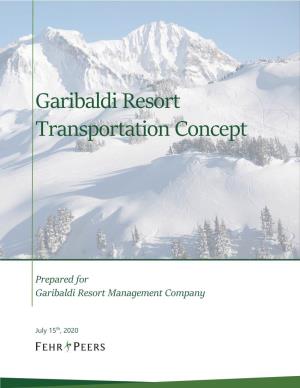 Garibaldi Resort Transportation Concept