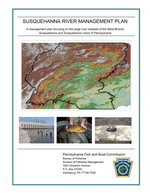 Susquehanna River Management Plan