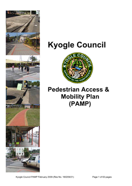 Pedestrian Access and Mobility Plan (PAMP) Program to Ensure Better Planning for Pedestrians