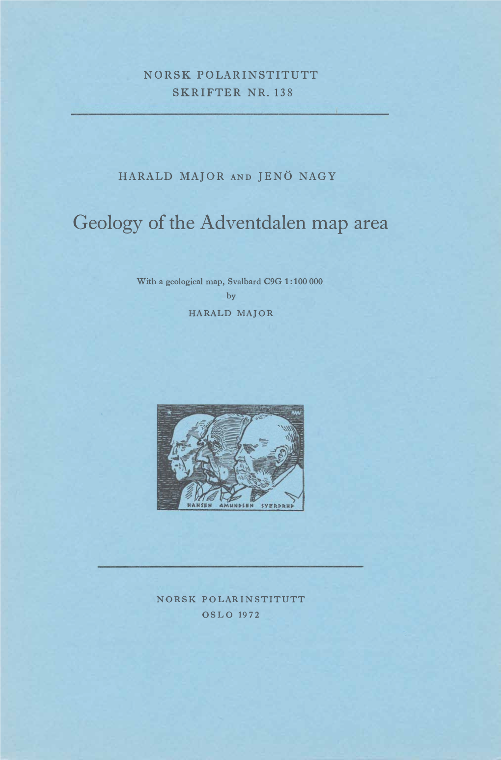 Geology of the Adventdalen Map Area