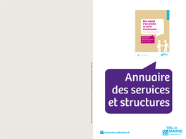 Annuaire Des Services Et Structures