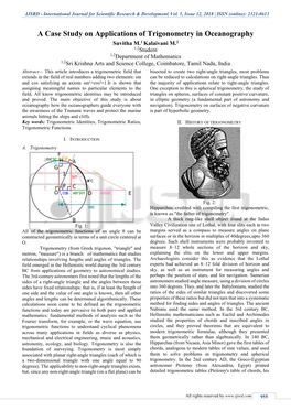 International Journal for Scientific Research & Development| Vol. 5, Issue 12, 2018 | ISSN (Online): 2321-0613