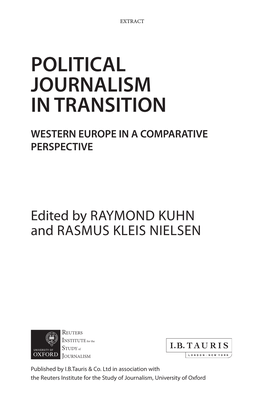 Political Journalism in Transition: Western Europe in a Comparative Perspective