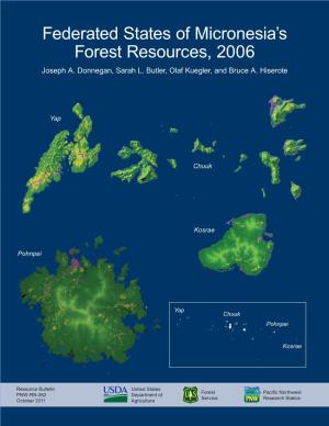 Federated States of Micronesia's Forest Resources, 2006