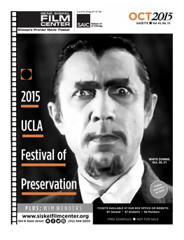 2015 UCLA Festival of Preservation