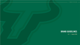 USF Brand Guidelines