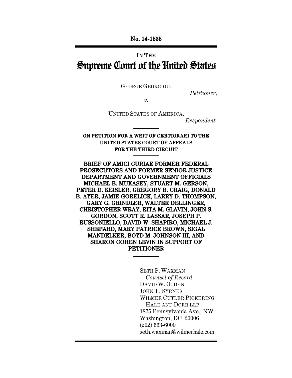 Amicus Brief