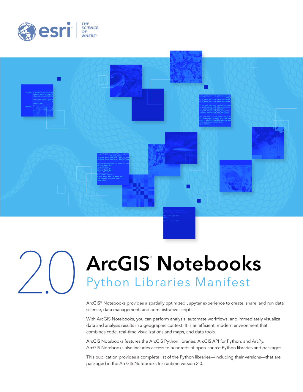 Arcgis Notebooks Python Libraries Manifest