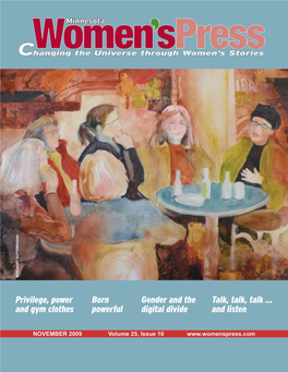 NOVEMBER 2009 Volume 25, Issue 10 for WOMEN on the GO