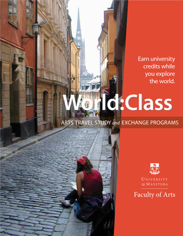 Earn University Credits While You Explore the World