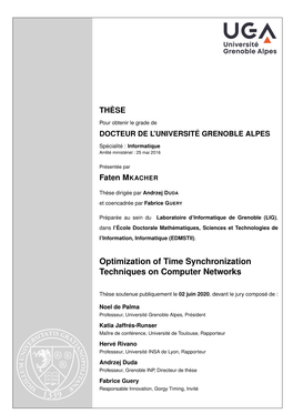 Optimization of Time Synchronization Techniques on Computer Networks