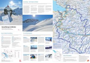 Vorarlberg in Winter What’S Hot and What’S Ahead in 2017/18 Experience Vorarlberg Real Time #Visitvorarlberg