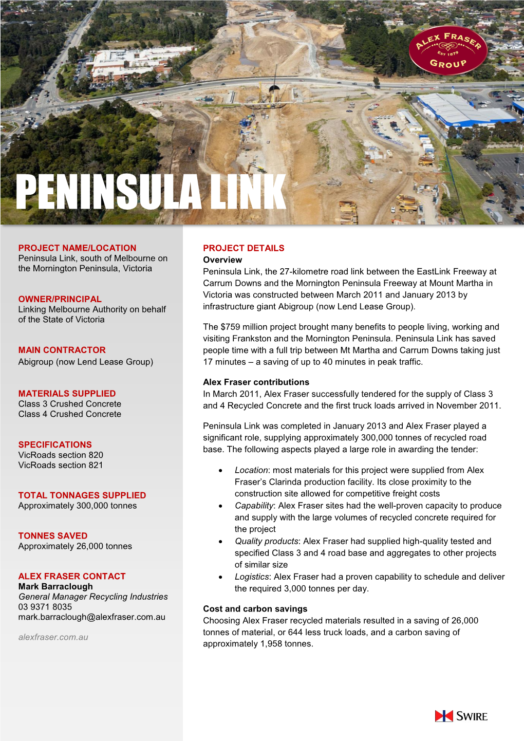 Peninsula Link