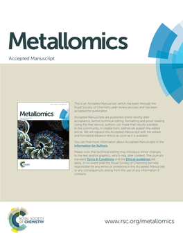 Page 1 of 7 Metallomics