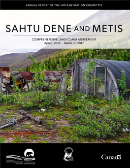 Sahtu Dene and Metis