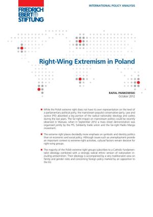 Right-Wing Extremism in Poland