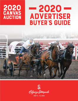 2020 Canvas Auction Buyers G