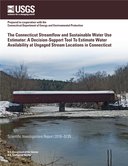 The Connecticut Streamflow and Sustainable Water Use Estimator: a Decision-Support Tool to Estimate Water Availability at Ungaged Stream Locations in Connecticut