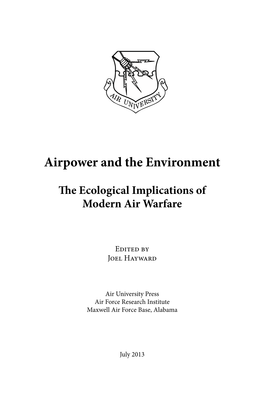 Airpower and the Environment