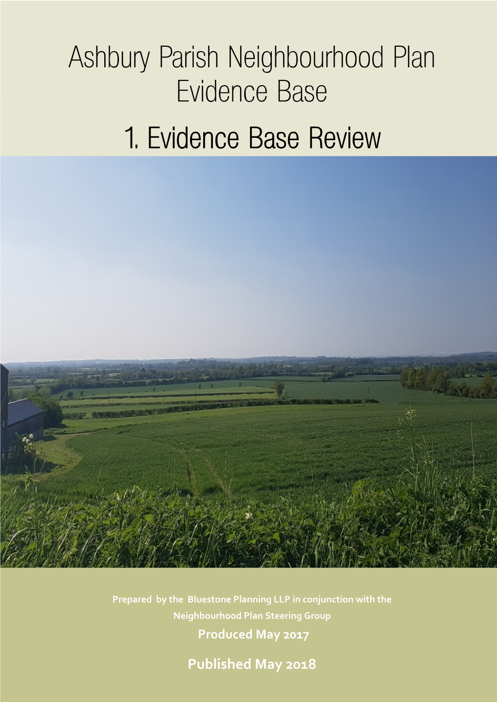 Ashbury Parish Neighbourhood Plan Evidence Base